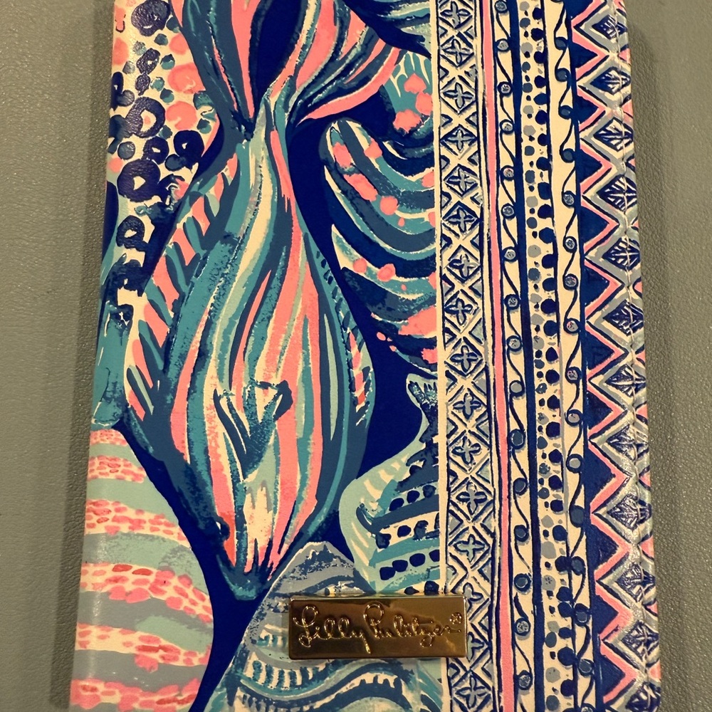 Lilly Pulitzer Blue and Pink Artistic Journal